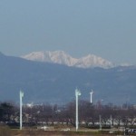 雪の谷川連峰