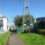 たての緑地/廃線跡